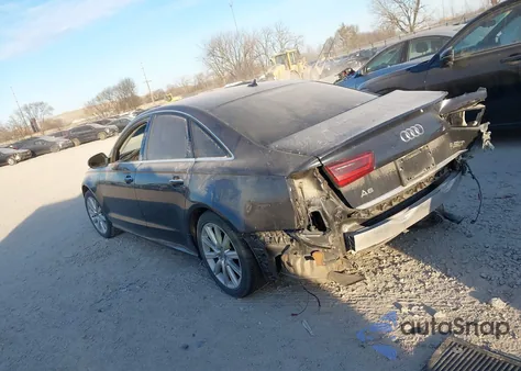 2016 Audi A6 2.0T Premium Plus from USA, damaged, VIN WAUGFAFC4GN085049